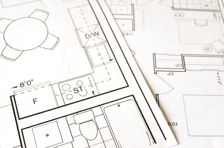 gambar proyeksi dengan autocad