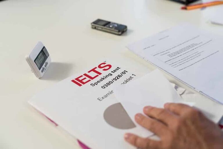 format tes IELTS