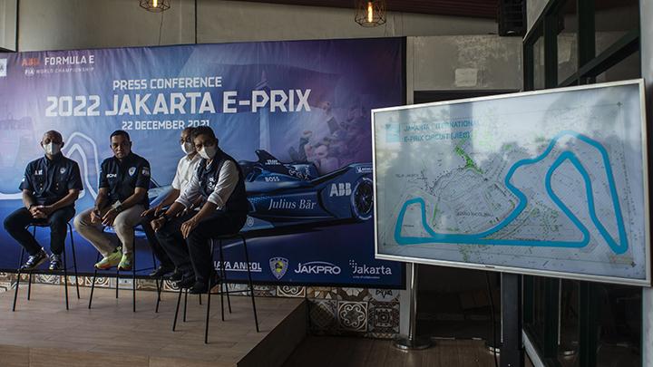 lintasan formula e di ancol 