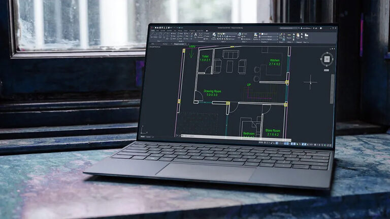 tampilan autocad