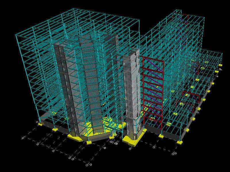 Pengunaan Tekla dan Revit