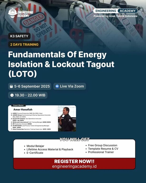 Fundamentals of Energy Isolation & Lockout Tagout (LOTO)