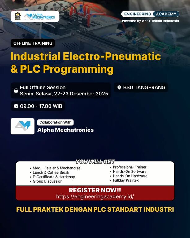Offline Training PLC di Jakarta