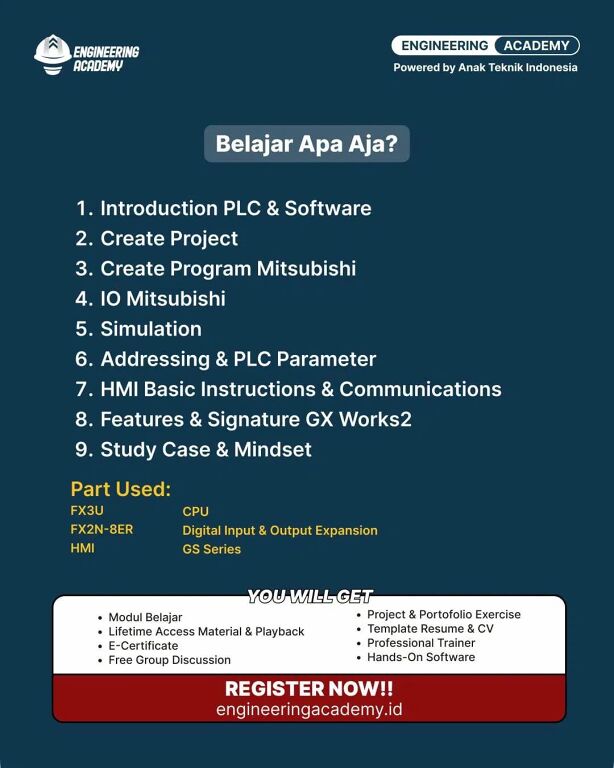 Online training PLC Mitsubishi