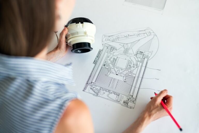 gambar teknik dengan autocad