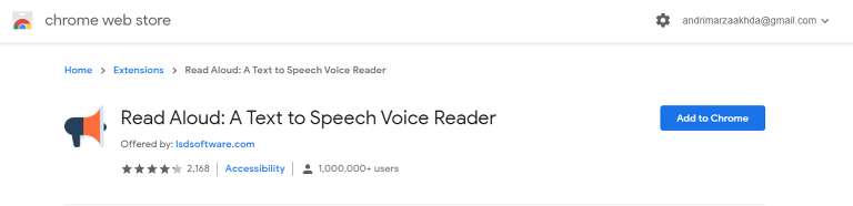 Read Aloud A Text to Speech Voice Reader