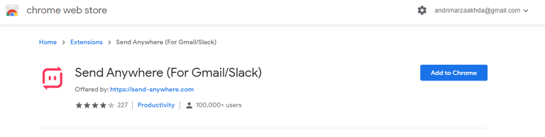 Send Anywhere (For Gmail/Slack)