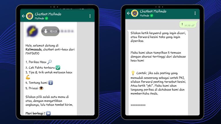 Chatbot Mafindo