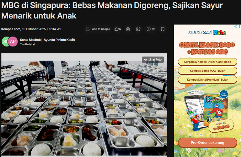 MBG di Singapura