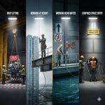 Fokus Keselamatan 4-in-1: Lifting, Ketinggian, Perairan, dan Confined Space