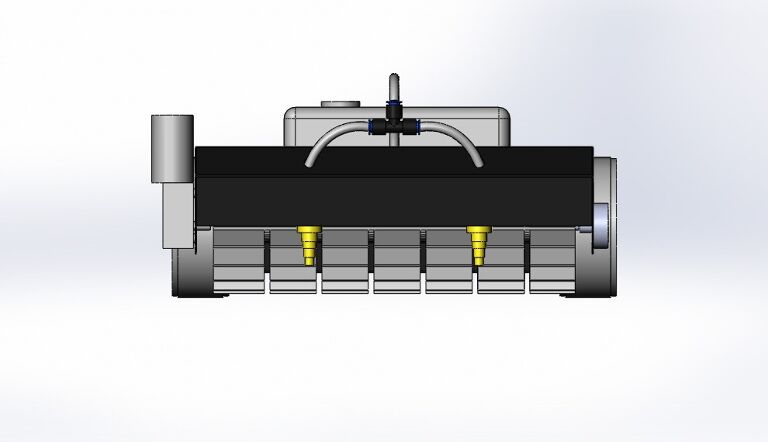 robot pembersih panel surya