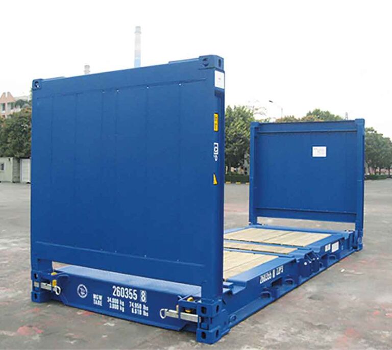 gambar flatrack container