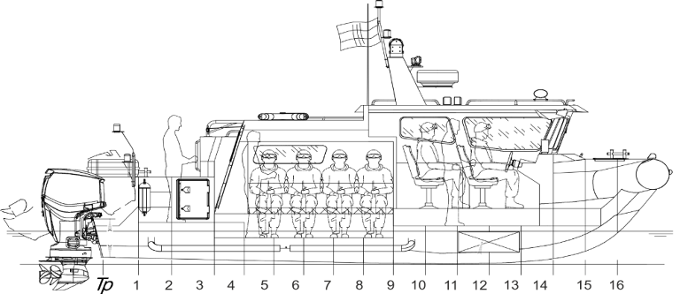 skema gambar kapal HDME
