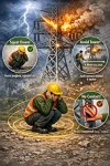 Cara Mengamankan Diri dari Bahaya Tegangan Tinggi pada Tower Saat Sambaran Petir