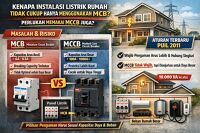 MCB Saja Tidak Cukup? Ini Alasan Instalasi Listrik Rumah Kadang Membutuhkan MCCB Menurut PUIL