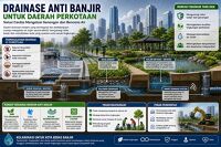 Drainase Anti Banjir untuk Daerah Perkotaan