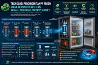 Teknologi Pendingin Tanpa Freon: Masa Depan Refrigerasi Ramah Lingkungan Berbasis Magnet