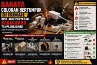 Bahaya Colokan Bertumpuk di Rumah: Bisa Jadi Penyebab Kebakaran Tanpa Disadari