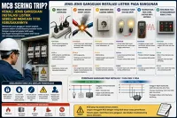 MCB Sering Trip? Kenali Jenis Gangguan Instalasi Listrik Sebelum Mencari Titik Kerusakannya