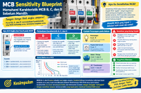 MCB Sensitivity Blueprint: Memahami Karakteristik MCB B, C, dan D Sebelum Memilih