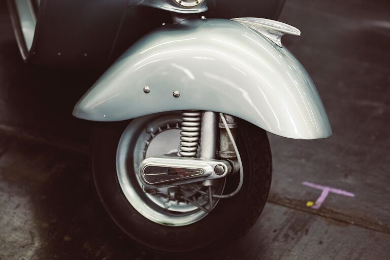 suspensi depan sepeda motor Pararel fork