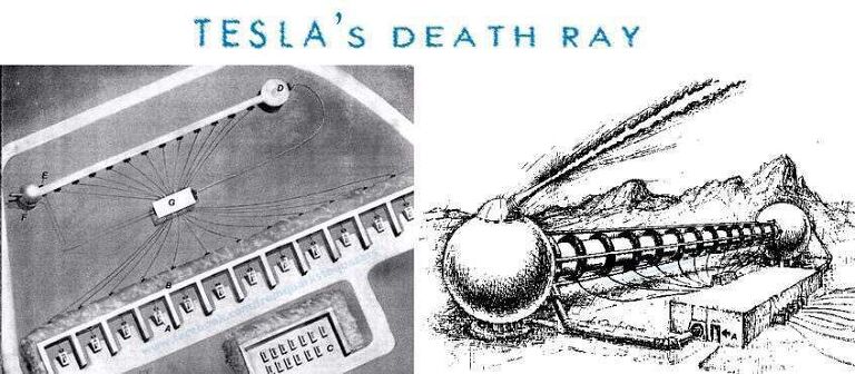 tesla death ray