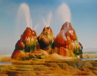 Fly Geyser, Fenomena Geothermal dengan Mahakarya Seni Paling Fotogenik di Dunia