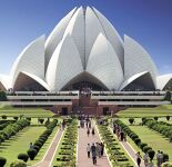 Lotus Temple, Mahakarya Arsitektur Modern dan Futuristik yang Mengesankan di India
