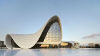 Heydar Aliyev Center, Spot Arsitektur Fenomenal dan Ikonik yang Menyerupai Gelombang