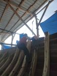 Teknik Pemasangan Rangka dan Papan Lambung pada Konstruksi Kapal Pinisi Tradisional