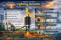 Mengupas Peran Lighting Arrester: Pelindung Utama Sistem Listrik dari Sambaran Petir