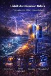 Listrik dari Gesekan Udara (Triboelectric Effect di Atmosfer): Energi Tersembunyi di Sekitar Kita