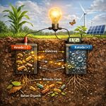 Listrik dari Aktivitas Mikroba Tanah: Energi Tersembunyi di Bawah Kaki Kita