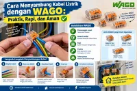 Cara Menyambung Kabel Listrik dengan WAGO: Praktis, Rapi, dan Aman