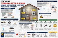 Fenomena Tegangan Bocor di Rumah: Kenapa Listrik Tetap ‘Nyetrum’ Meski Tidak Konslet?