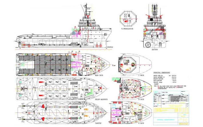 gambar general arragement